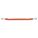 POLAR-MATE TARP STRAP, ORANGE, 9 IN, RUBBER