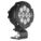 LED WORK LIGHT W AMBER WARNING, HYBRID, 9 TO 36 V, AL/PC