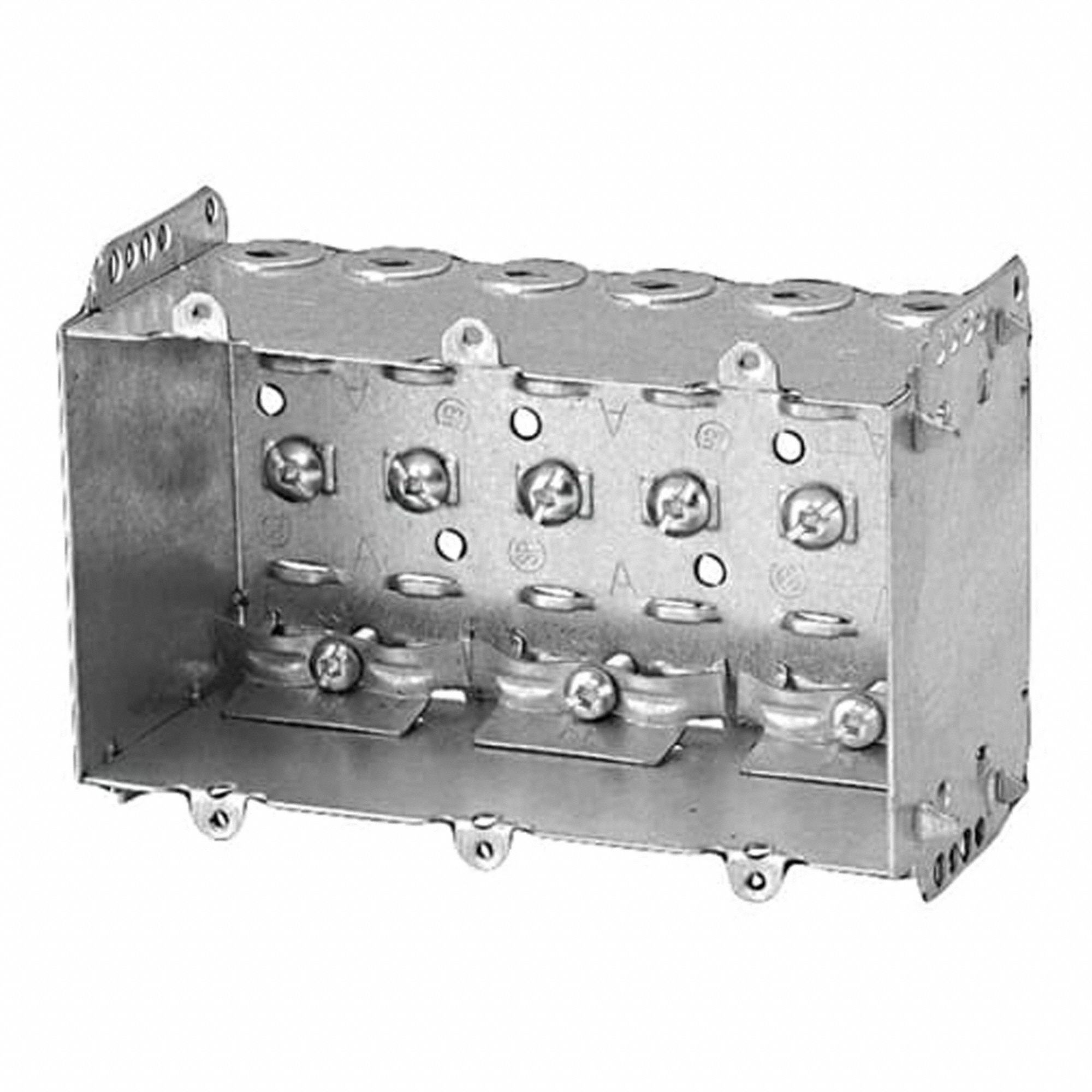 IBERVILLE PRODUCTS NONGANGABLE BOX WITH CLAMP, 3 GANG/ HOLD