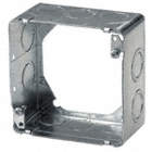 SQUARE EXTENSION RING, 10 KOS, CSA 5043, 4 X 4 X 2 1/8 IN, 30 CU IN, STEEL