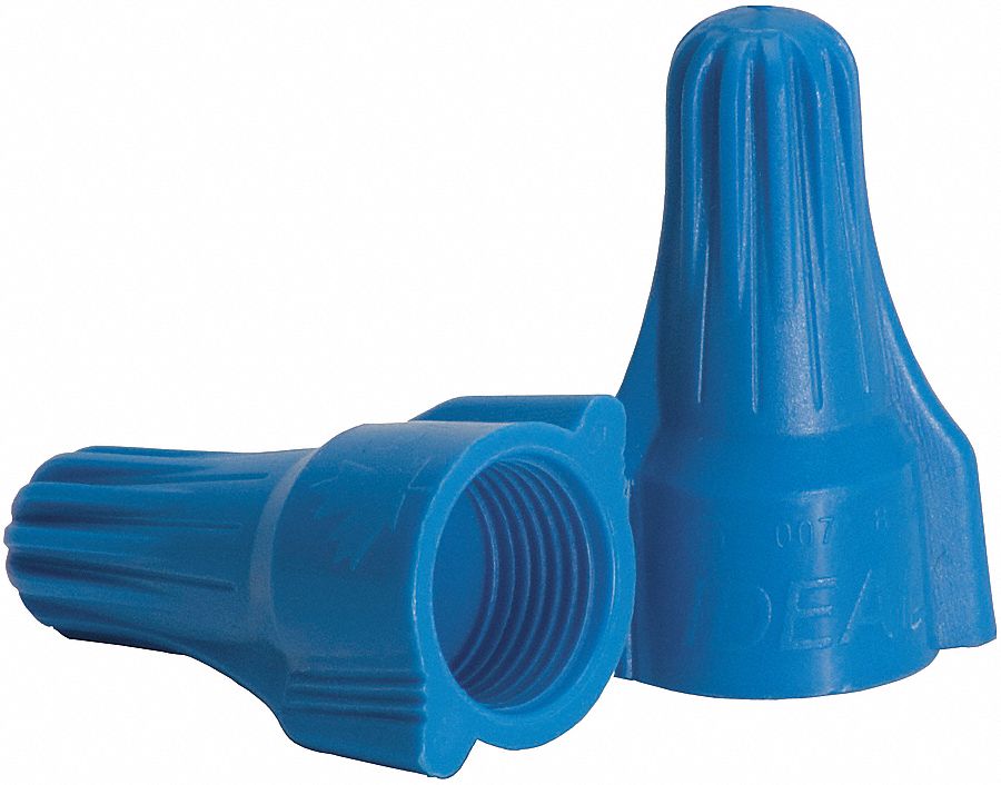 TWIST-ON WIRE CONNECTOR.BLUE,PK175