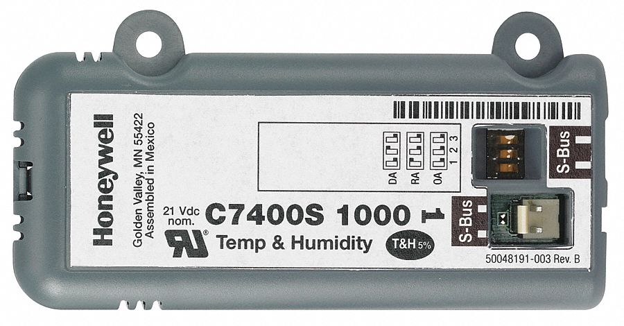 Honeywell, 7600 B 2008 Solid State Space Humidity Sensor, 2-10 Vdc出力 