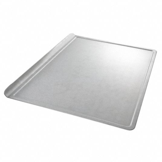 Chicago Metallic 20500 Half Size 22 Gauge 14 x 18 Rimless Aluminized  Steel Cookie Sheet