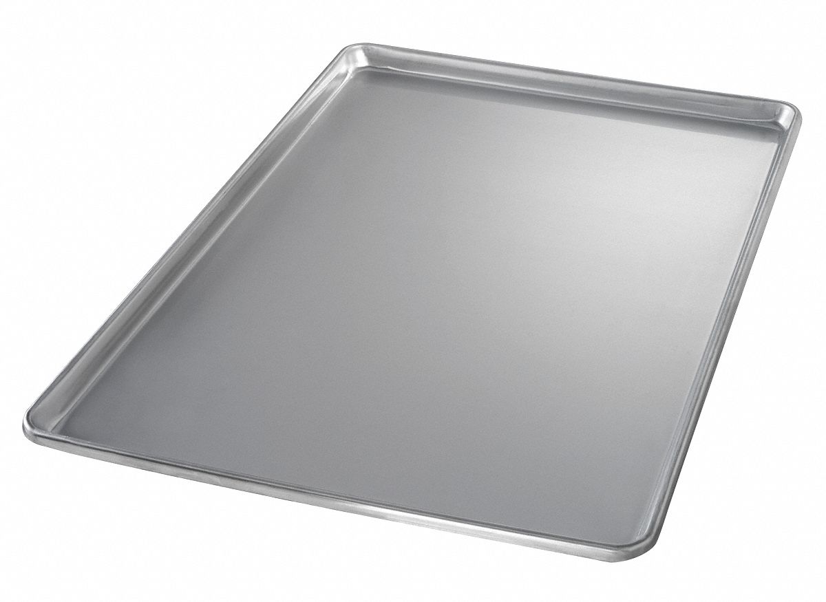 PLAQUE A BISCUITS ACIER INOX 18X26