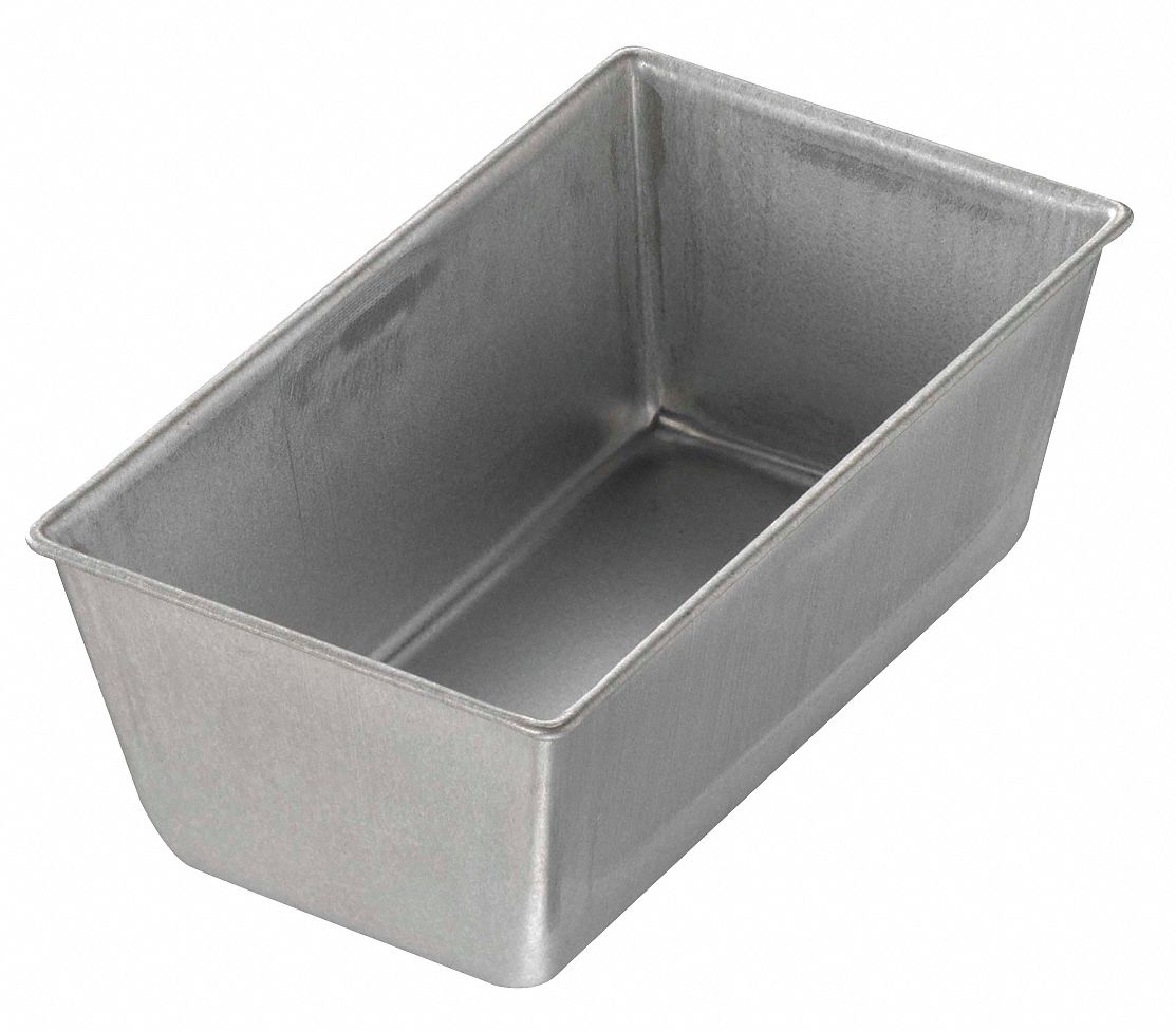 Molde Rectangular para Pan Winco de Aluminio de 21.59 Cms. (8 1/2 Pg)-  HLP-84 - Cooking Depot