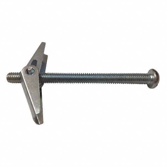FABORY Steel Toggle Bolt Anchor, 1024 Anchor Thread Size x 2 5/8 in