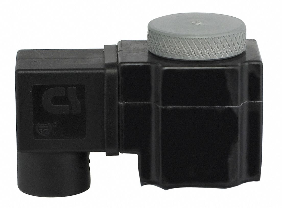 PLAST-O-MATIC Solenoid Valve Coil, Coil Insulation Class F, 24VDC