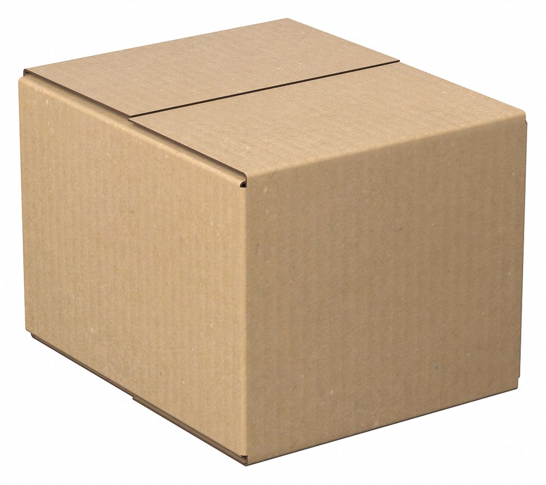 Shipping Box: 6 in Inside Lg, 5 in Inside Wd, 4 in Inside Ht, 32 ECT, Single Wall