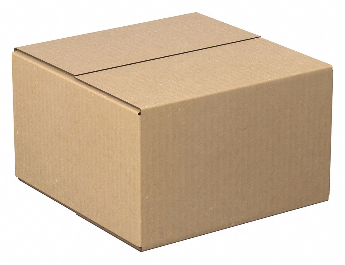 Shipping Box: 7 in Inside Lg, 7 in Inside Wd, 4 in Inside Ht, 32 ECT, Single Wall