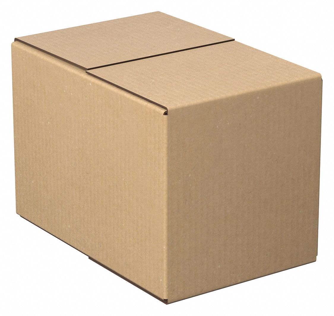 Shipping Box: 9 in Inside Lg, 6 in Inside Wd, 6 in Inside Ht, 32 ECT, Single Wall