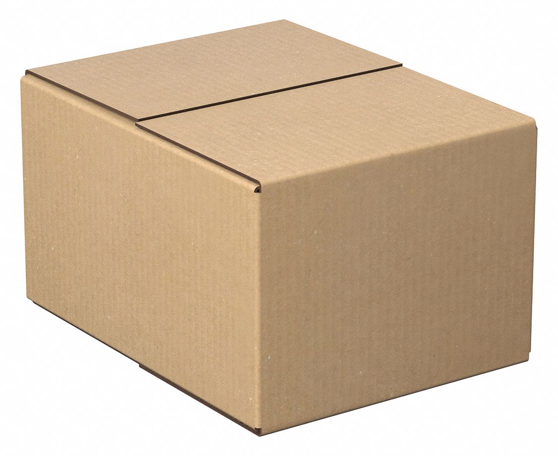 Shipping Box: 9 in Inside Lg, 7 in Inside Wd, 5 in Inside Ht, 32 ECT, Single Wall