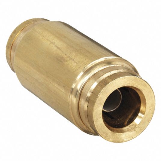 PARKER, Push to Connect, 1/4 in Tube Size, Union 11K68662PMT4