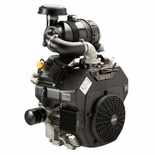 KOHLER Gasoline Engine: 25 hp HP, 36.5, Horizontal, 1-7/16, 4 29/64 in ...