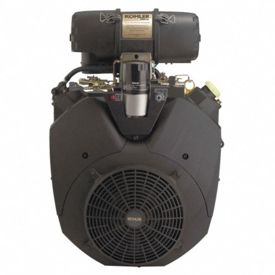 KOHLER Gasoline Engine: 35 hp HP, 51.1, Horizontal, 1-7/16, 4 29/64 in ...