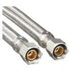 BRAIDED CONNECTOR,3/8 COMP X 3/8 CO