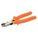 LINEMANS PLIER, 9 IN OVERALL L, 1⅝ IN JAW L, 1¼ IN JAW W, ⅜ IN JAW THICK, TETHER READY