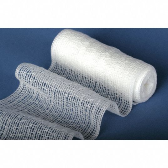 Medline Gauze Bandage Latex Free Bulk Sterile Woven Rayon And Polyester Pk 12 11l777 Non Grainger