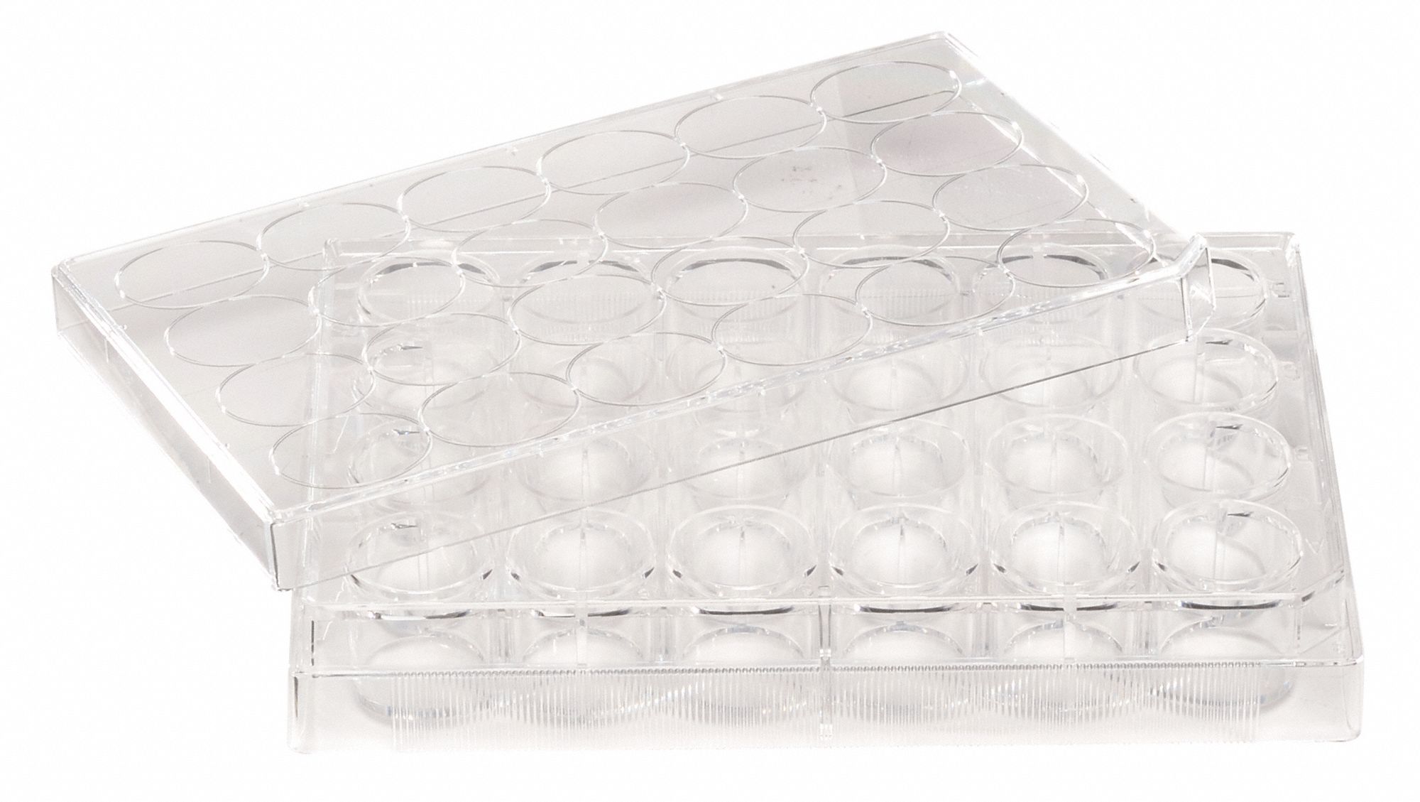 24 WELL TISSUE CULTURE PLATE W/LID,PK50