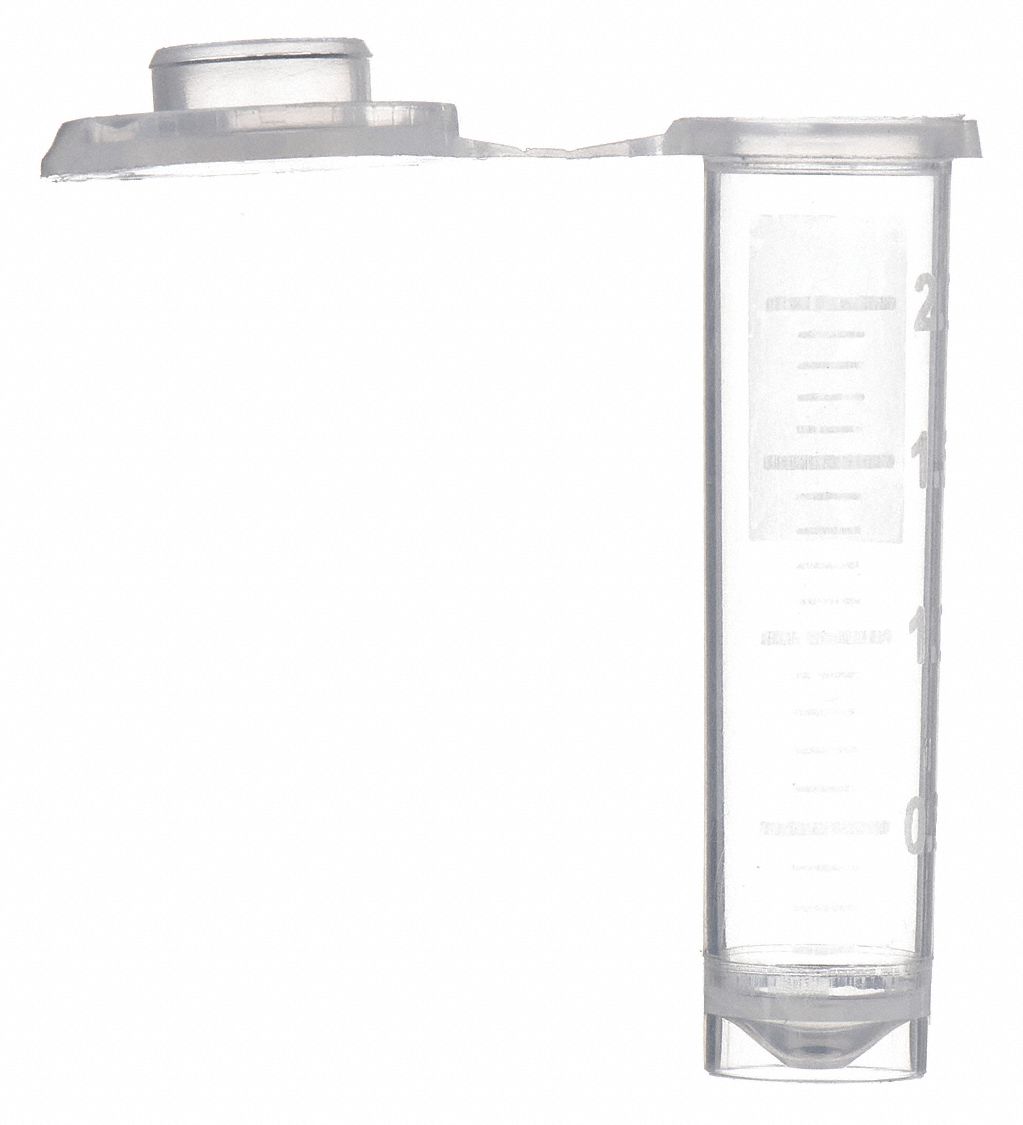 MICROCENT TUBE,2ML,NON-STERILE,PP,PK1000