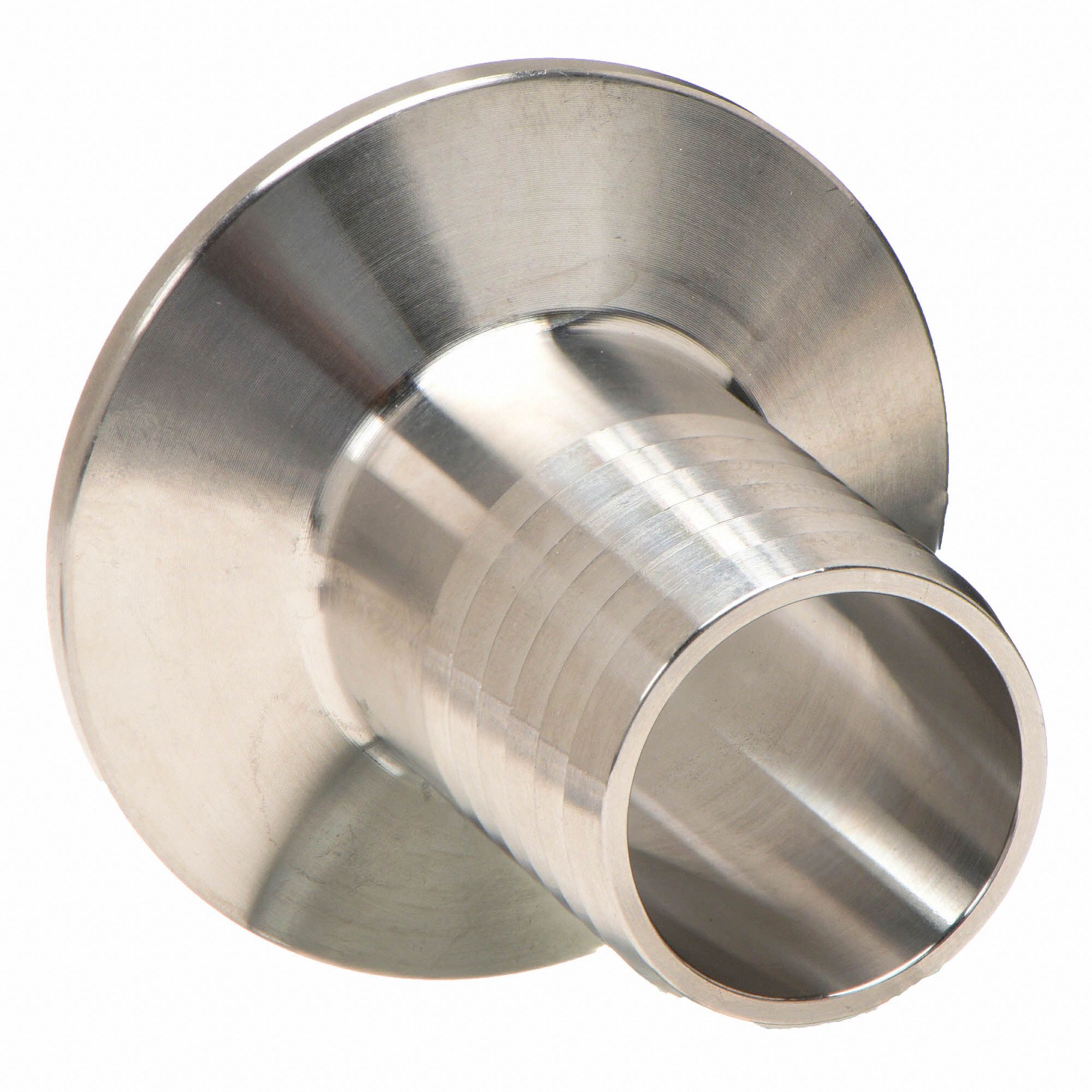 GRAINGER APPROVED T316L Stainless Steel Hose Barb Adapter, Clamp x Hose