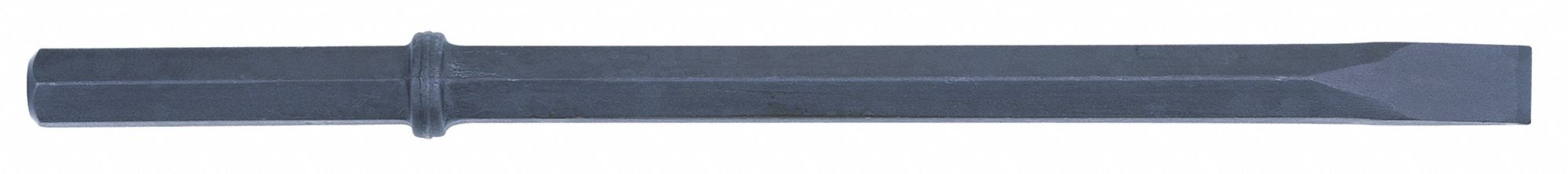 NARROW CHISEL, 1 IN, STANDARD-DUTY, ⅞ X 3¼ IN SHANK, 14 IN UNDER COLLAR LENGTH