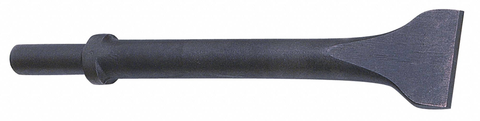 SCALING CHISEL, OVAL COLLAR, ROUND SHANK, 12 IN, 0.680 IN