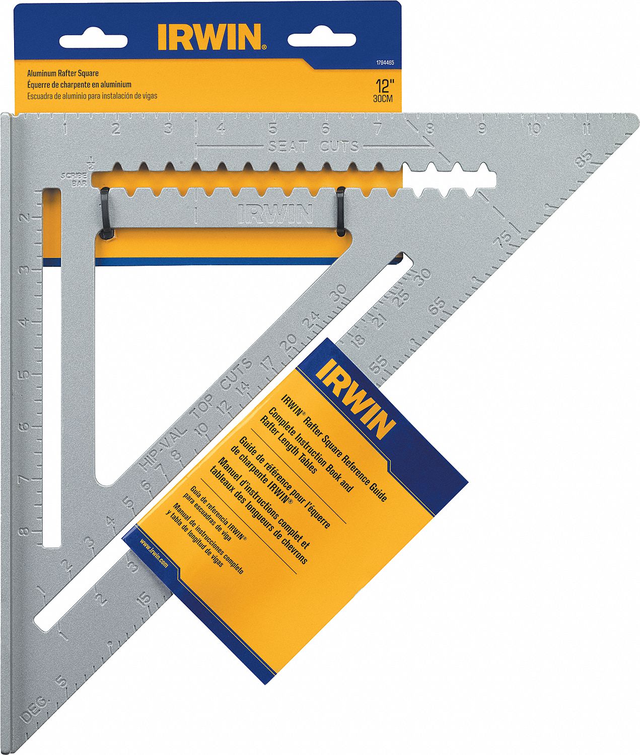 ALUMINUM RAFTER SQUARE 12IN