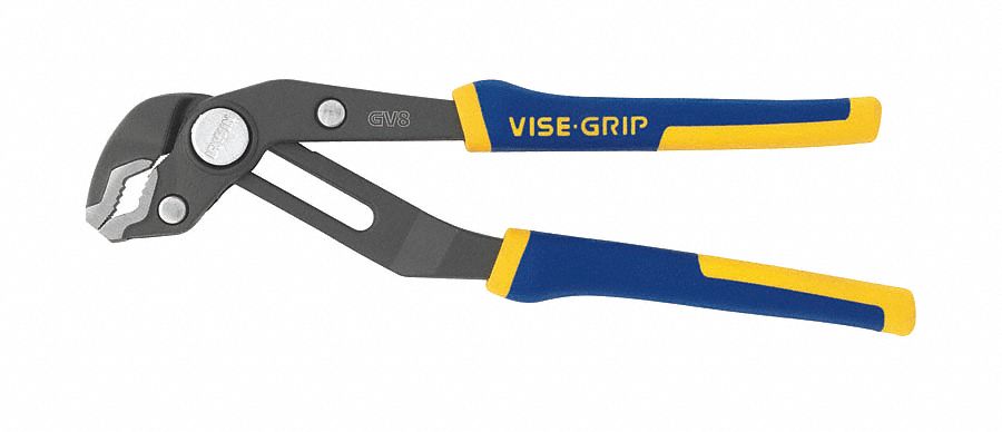 IRWIN VISE-GRIP PLIER TONGUE/GROOVE STRAIGHT 8 IN - Adjustable Tongue and Groove  Pliers - IRW4935095