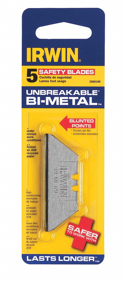 BLADES SAFETY BI-METAL 5/PK