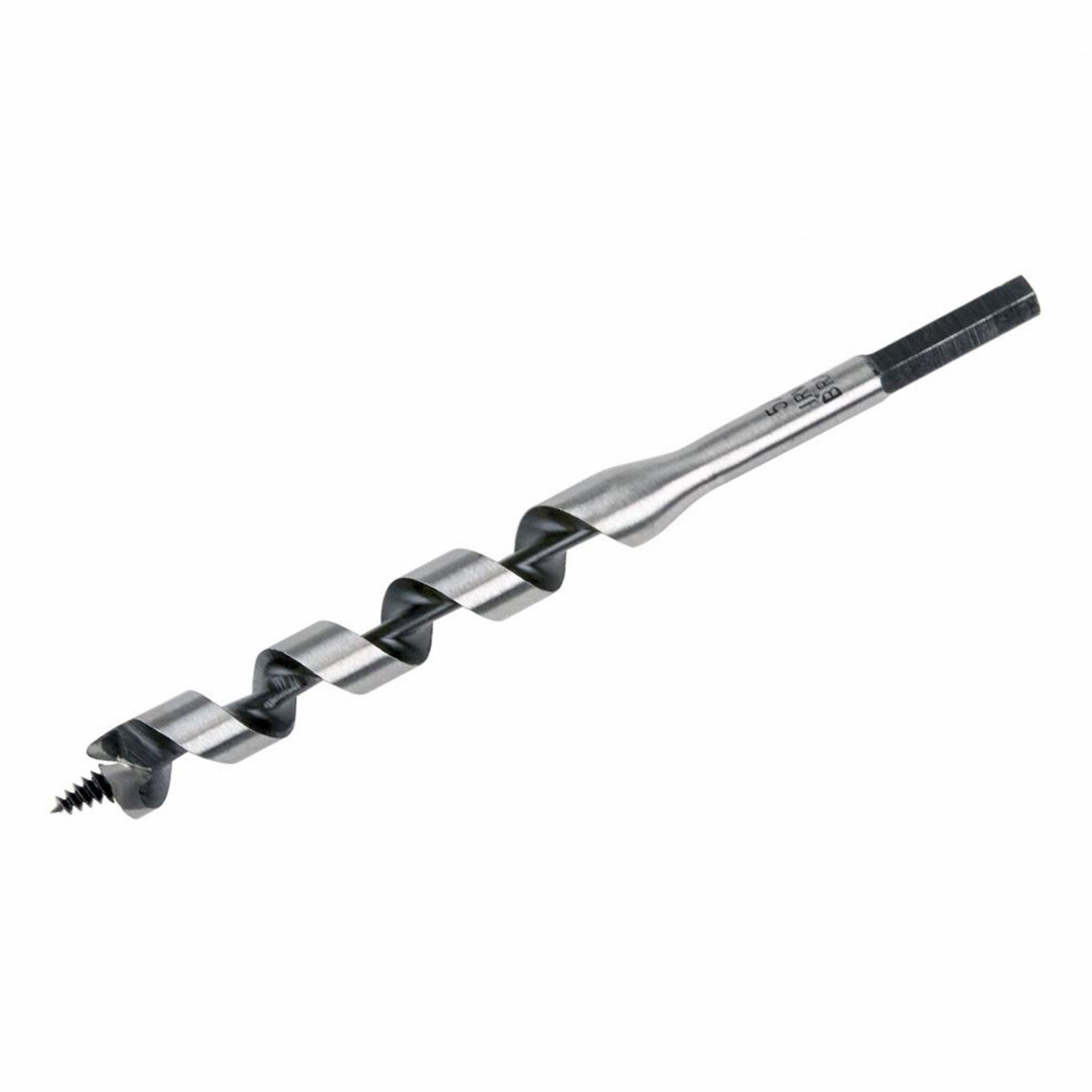 MÈCHE TARIÈRE,PERCEUSE ÉLECTRIQUE I-100,7 1/2 X 5/8 PO,TIGE 5/16 PO,TORSADE 4 1/2 PO