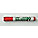 PERMANENT MARKER, ECO-GREEN, INSTANT DRY, REFILLABLE, CHISEL TIP, RED, 2.0-5.0 MM, ACRYLIC FIBRE