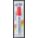 PERMANENT MARKER,WATER RESISTANT,REFILLABLE,FAST DRY,CHISEL TIP,RED,7.5-12 MM,KING SIZE,ACRYLIC