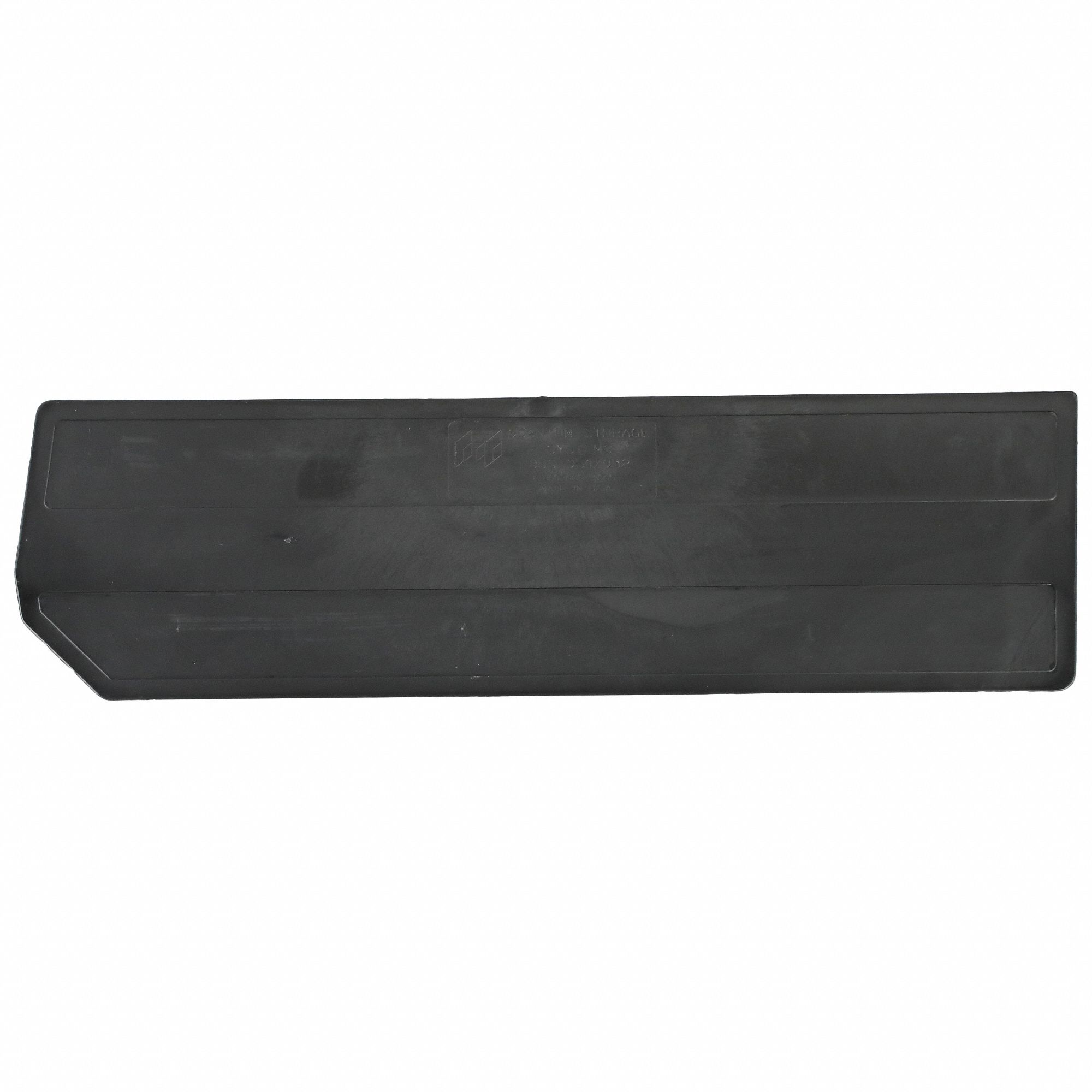 DIVIDER, 21 IN X 6¼ IN, BLACK, ULTRA BIN, 6 PK
