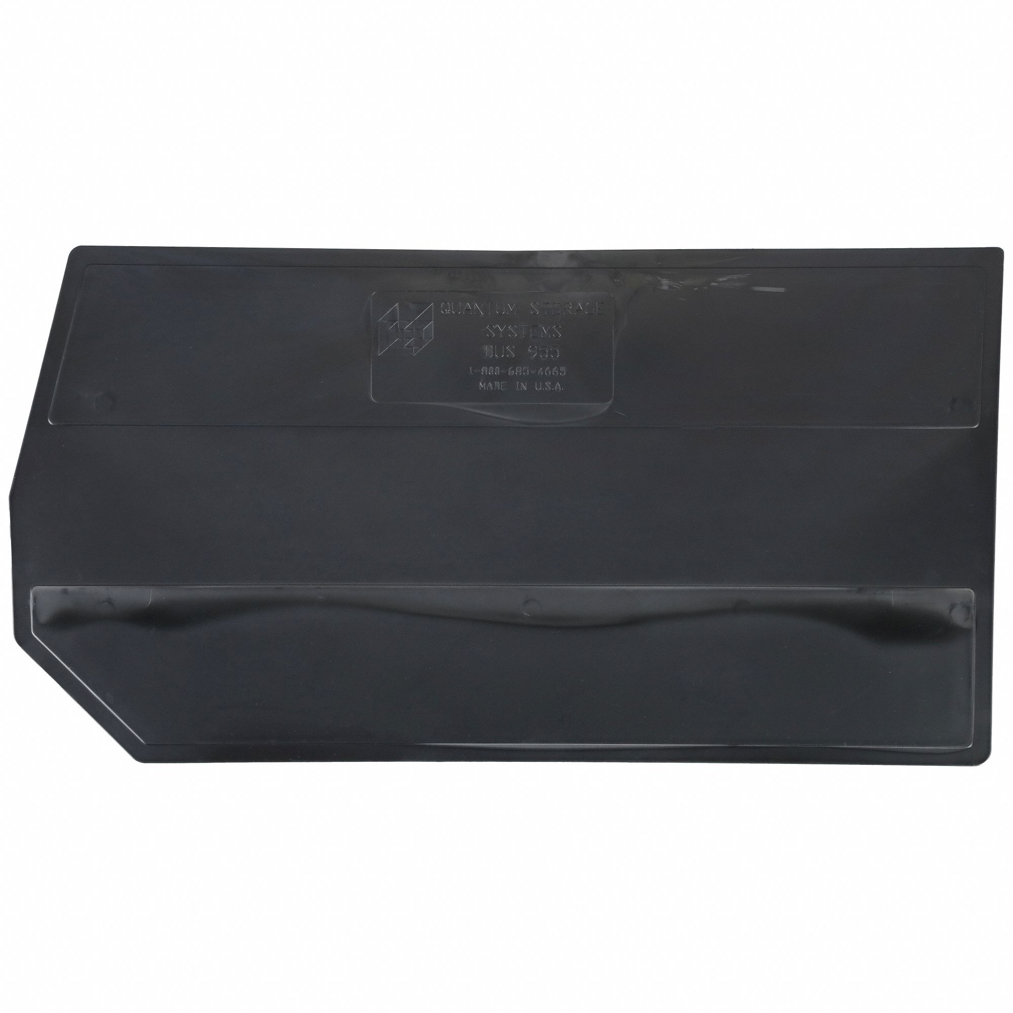 DIVIDER, 21 IN X 11 IN, ULTRA BIN, BLACK, 6 PK