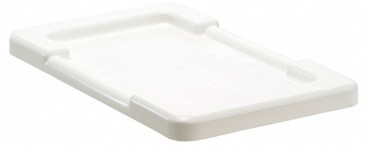 TOTE BOX LID, 17¼ IN X 11 IN, WHITE
