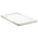 LID 23.75X17.25 WH CROSS STACK TOTE