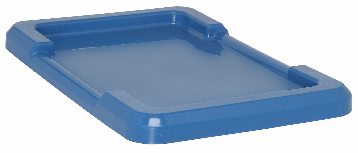 LID,CROSS STACK TOTE,25.125X16,BLUE