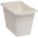 CROSS STACKING CONTAINER, 5½GAL, 17¼ IN X 11 IN X 12 IN, WHITE