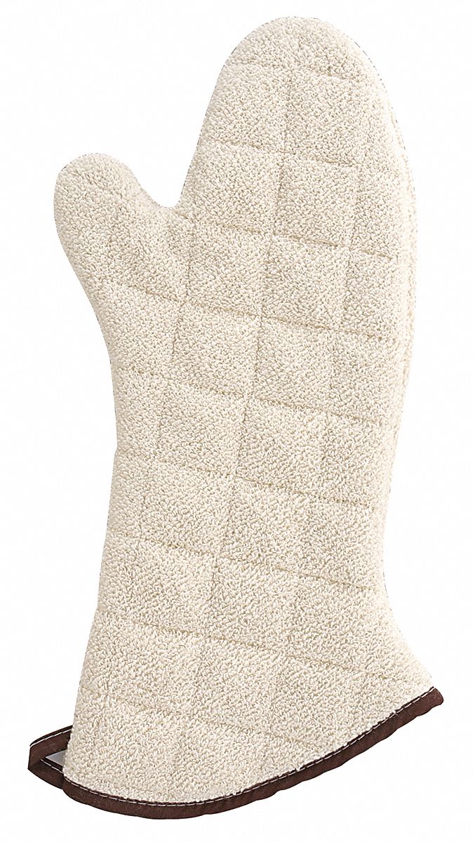 11M705 - Conventional Oven Mitt Natural 13 Inch