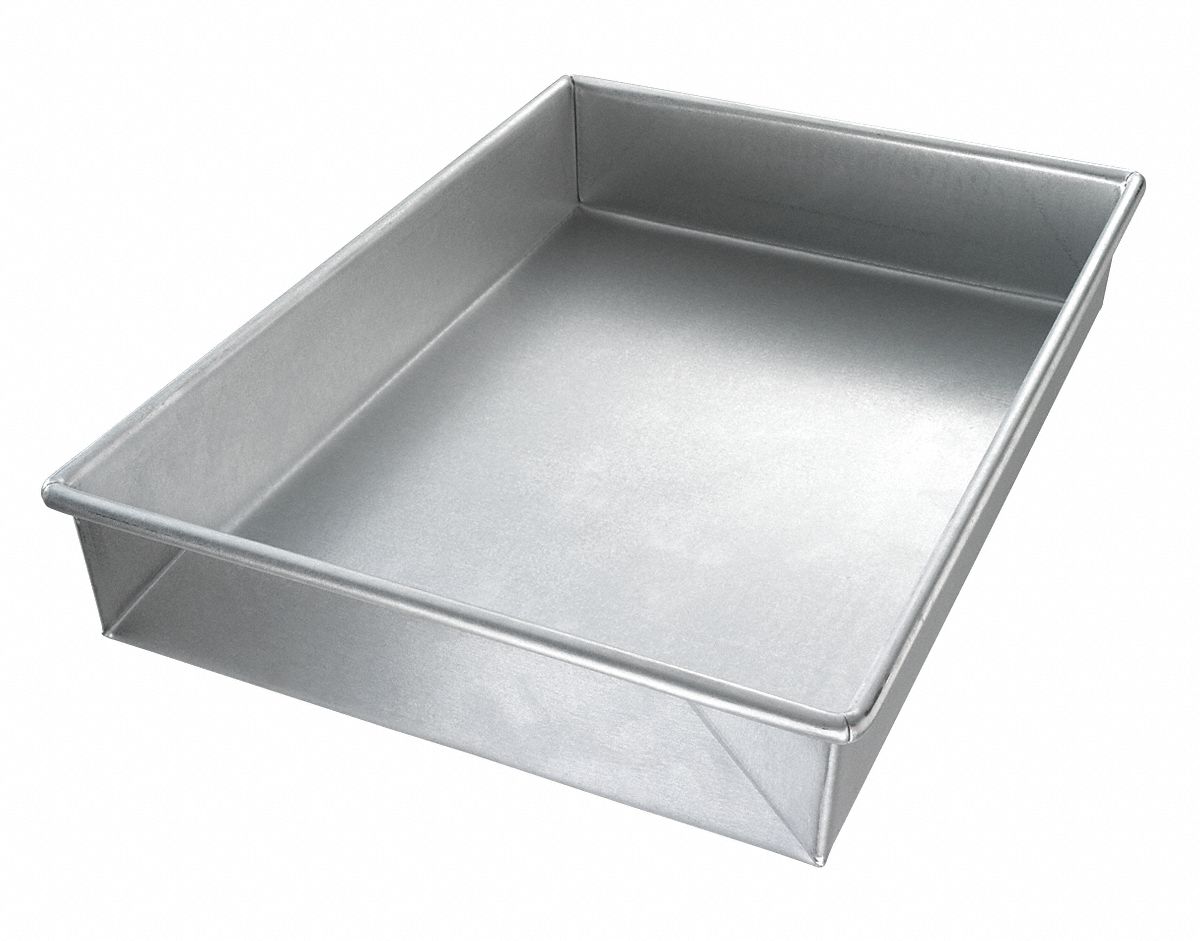 18 x 12 x 3 Aluminum Rectangular Cake Pan in Square/Rectangle Pans from  Simplex Trading