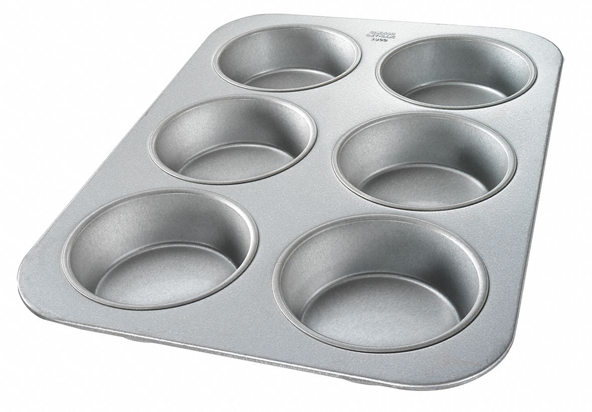 MINI CAKE MUFFIN PAN,6 MOULDS