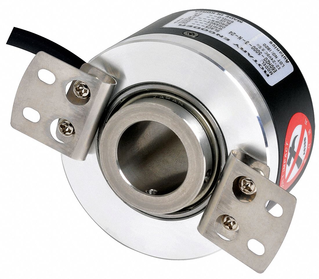 AUTONICS, Hollow, Totem Pole, Encoder, Hollow Shaft - 11M911|E60H20-100 ...