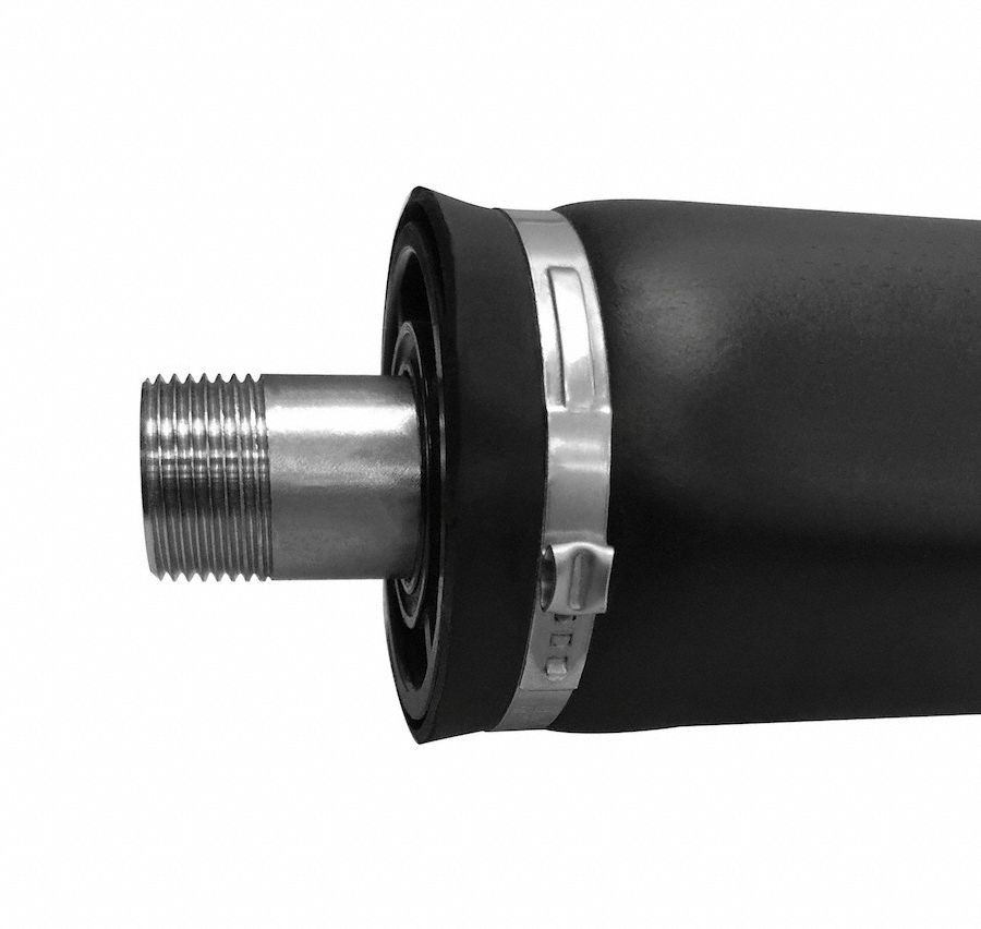 ATLANTIC DIFFUSERS PVC Diffuser, Type Fine Bubble Tube, 25/8 in dia x