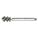 STEEL WIRE BRUSH,7/8 IN HOLE DIA,PK