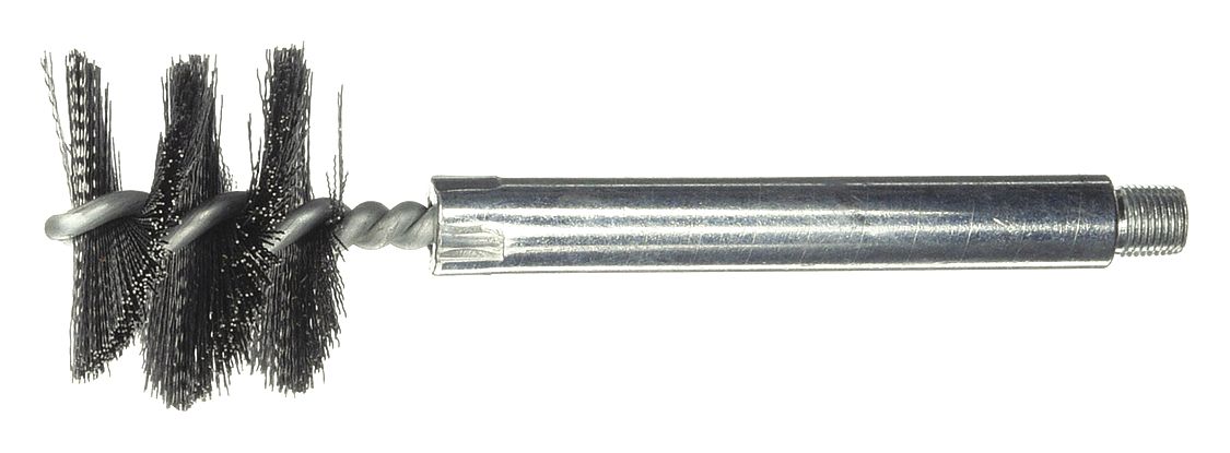 STEEL WIRE BRUSH,1-1/4 IN HOLE DIA,