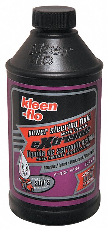 POWER STEERING FLUID/SEALER, FLASHPOINT 165 ° C/BOILING POINT 129.5 ° C, AMBER, 350 ML