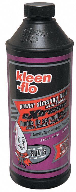 POWER STEERING FLUID/SEALER, FLASHPOINT 165 ° C/BOILING POINT 129.5 ° C, AMBER, 500 ML