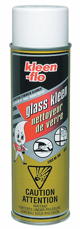 GLASS CLEANER, CONCENTRATED, ALL-PURPOSE, AEROSOL, 550 G