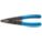 LONG NOSE WIRE STRIPPER/CRIMPER/CUTTER/LOOPER, 20 TO 10 AWG, 8¼ IN OVERALL L, CRIMP/CUT/LOOP