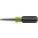 MULTI-BIT SCREWDRIVER, PHILLIPS/SLOTTED/SQUARE/TORX TIP, 8 TIPS, 7 1/4 IN OVERALL L